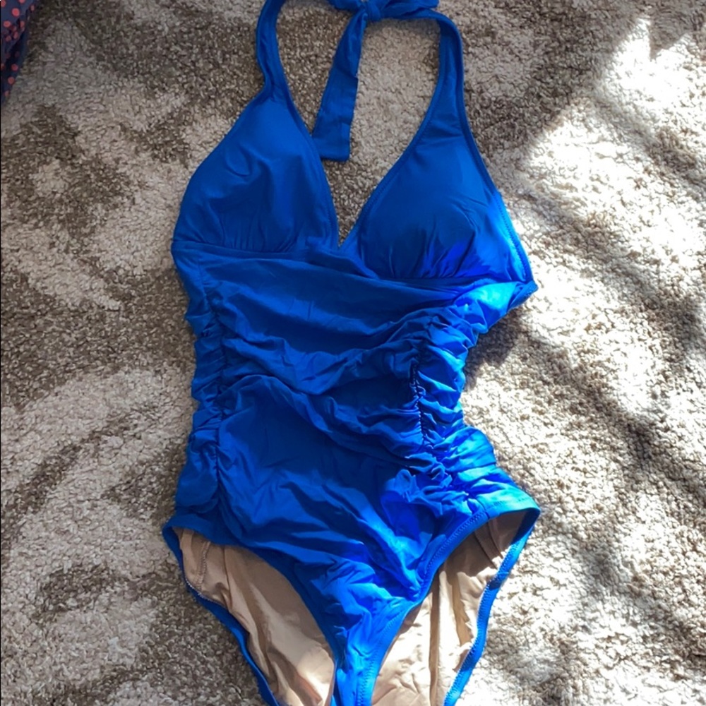 NWT JCrew Cobolt one piece Swimsuit